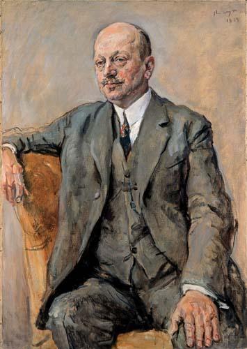 Max Slevogt Portrait of Julius Freund